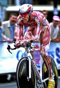 Mario Cipollini's muscle skinsuit