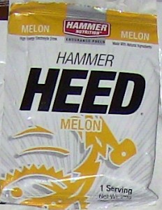 Front of Hammer HEED Melon package